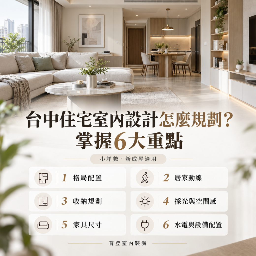 台中住宅室內設計 台中住宅室內設計規劃